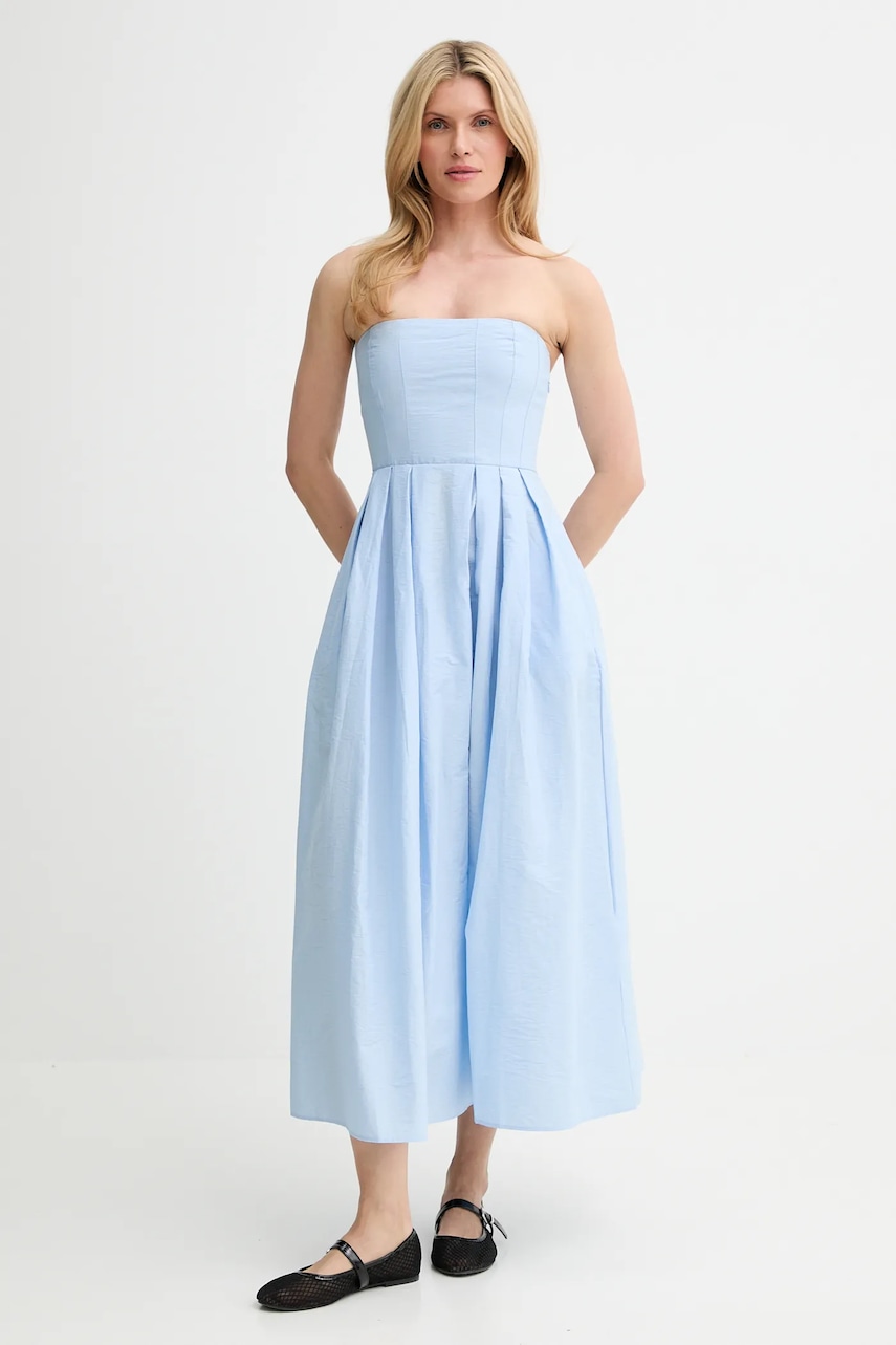 Answear Lab rochie din bumbac maxi, evazată