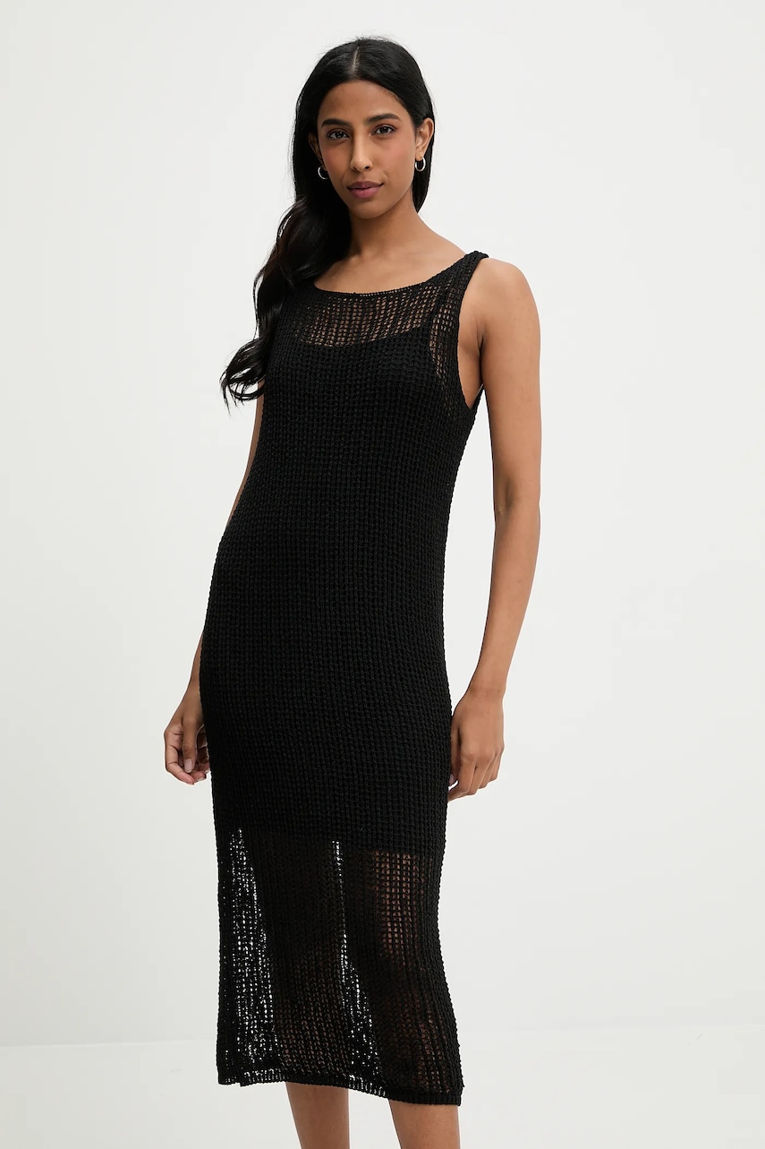 Answear Lab rochie culoarea negru, mini, mulata