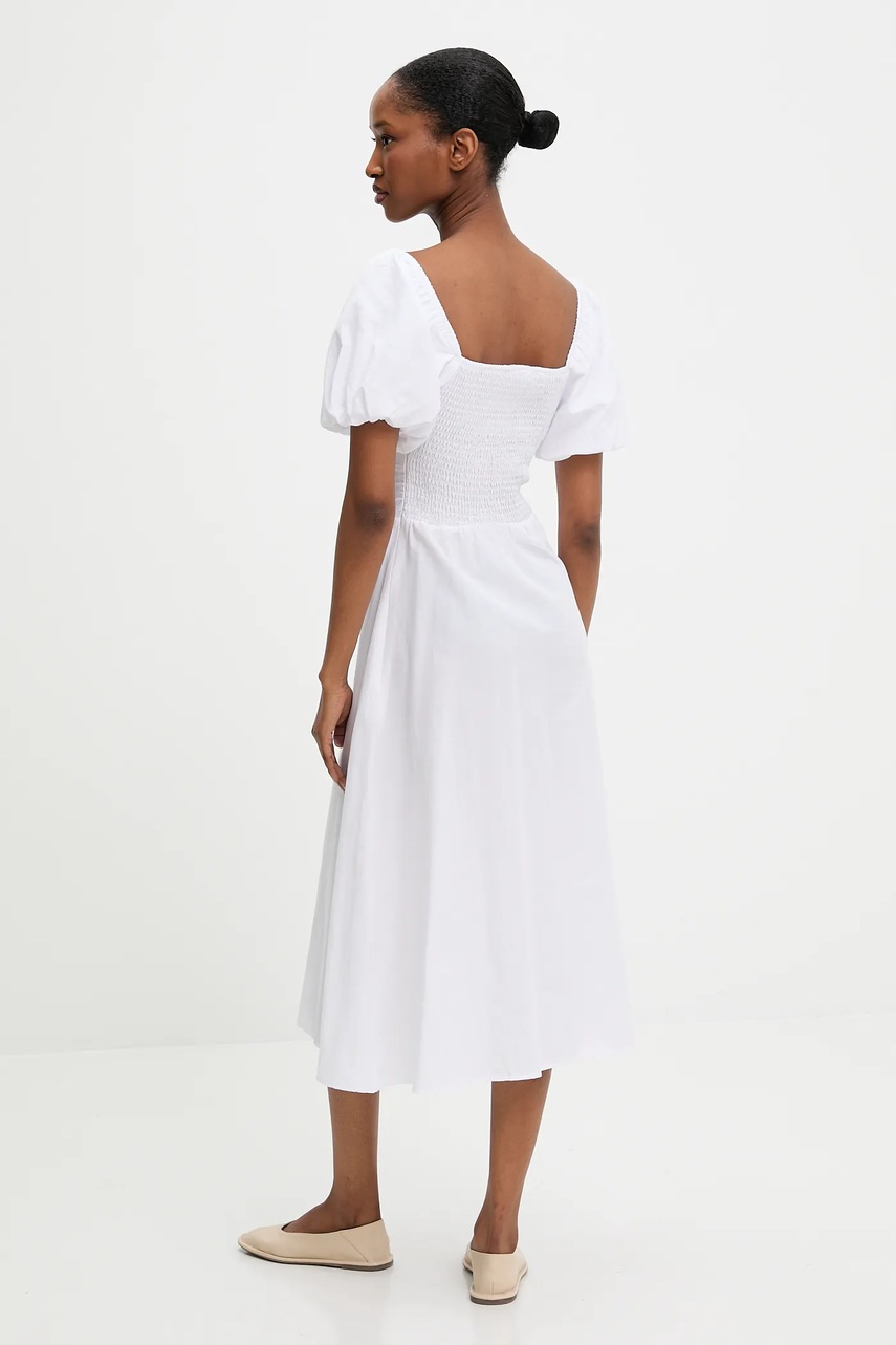 Платье Answear.LAB цвет белый mini прямая