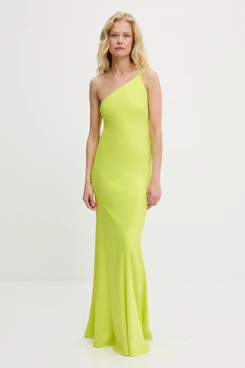 Платье Answear.LAB цвет жёлтый maxi облегающее