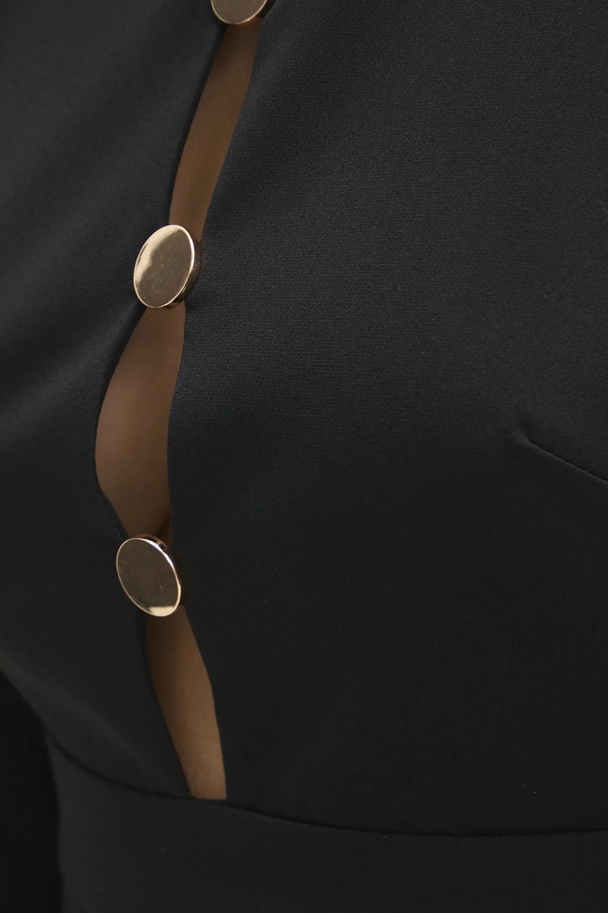 Сукня Answear.LAB колір чорний mini розкльошена