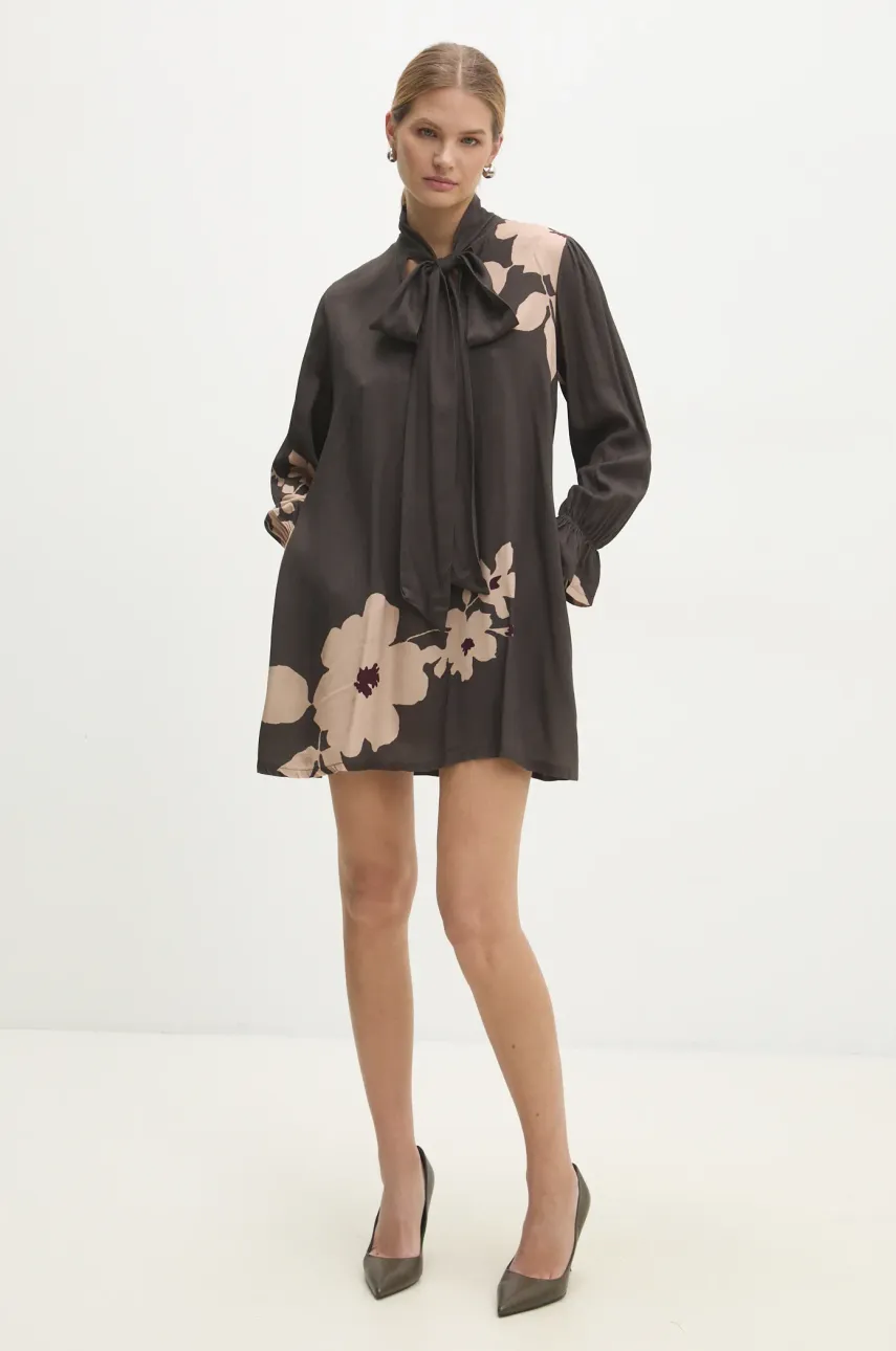 Сукня Answear Lab колір зелений mini oversize