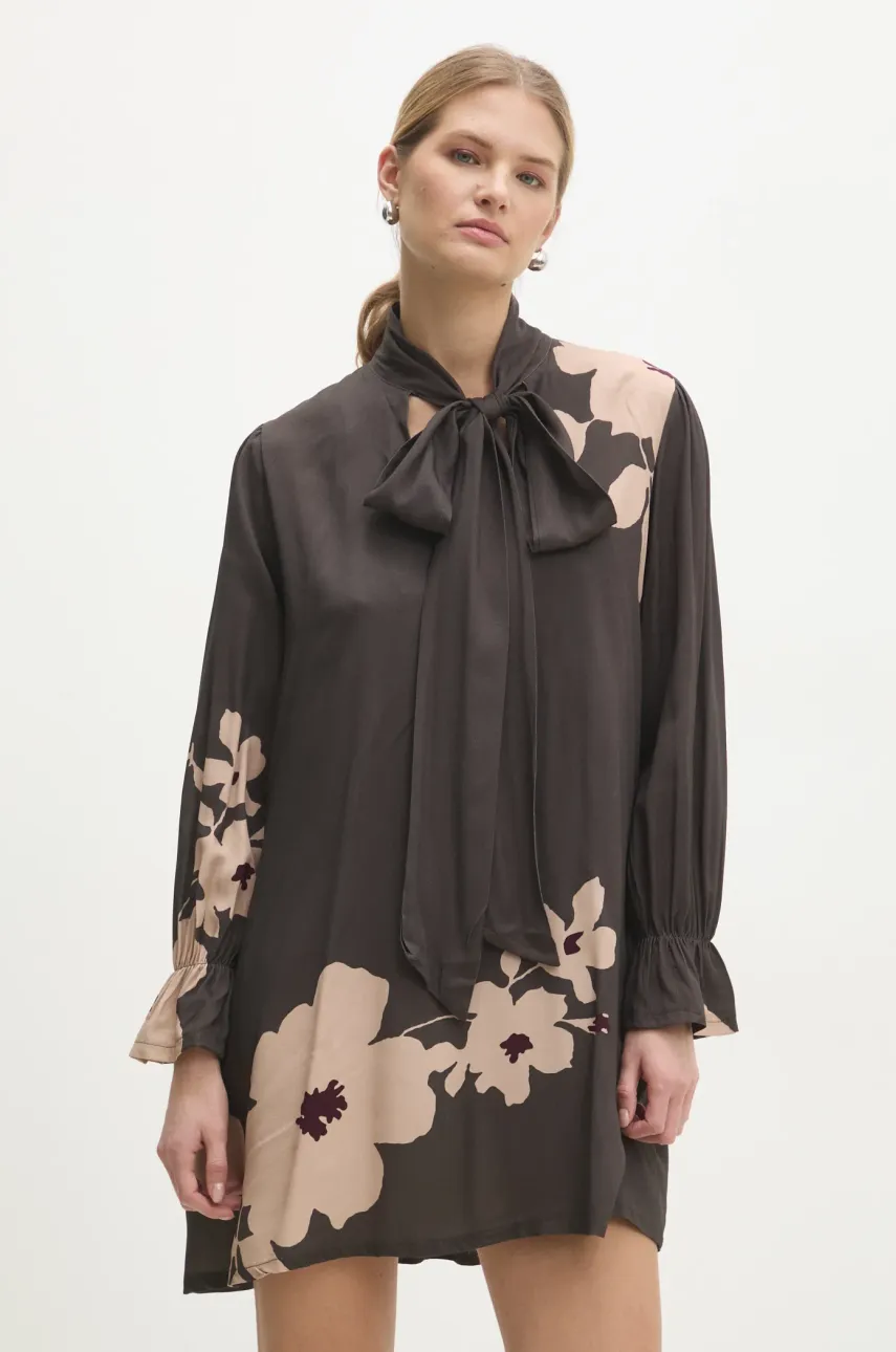 Сукня Answear Lab колір зелений mini oversize