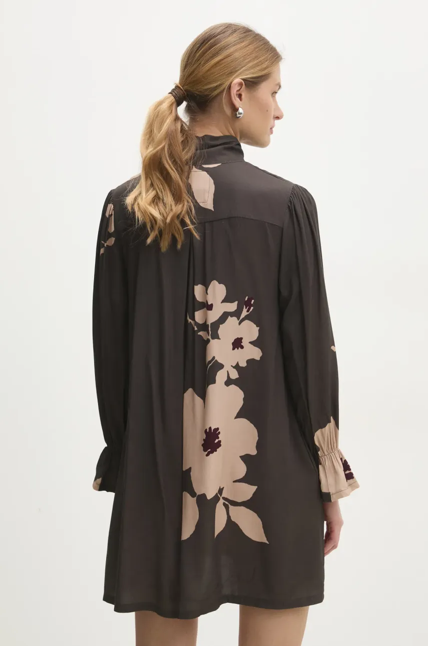 Сукня Answear Lab колір зелений mini oversize
