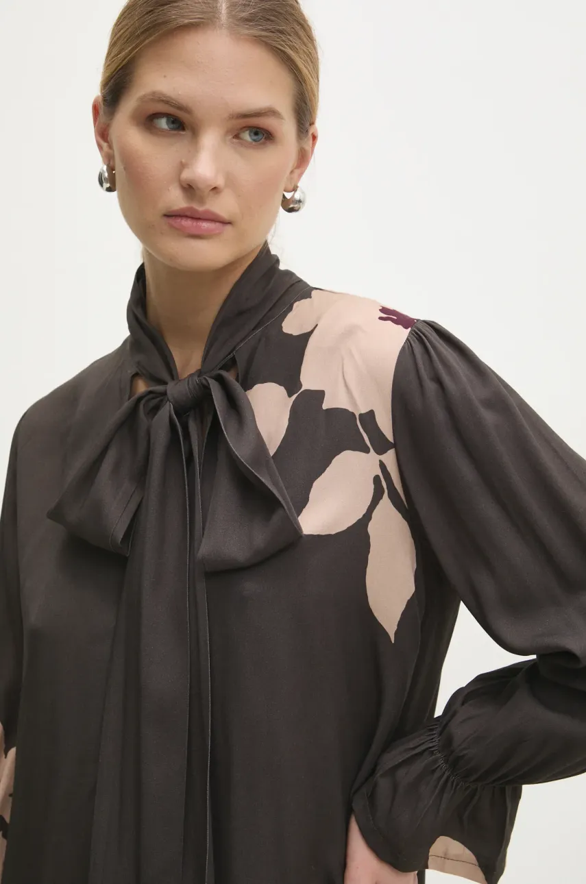 Сукня Answear Lab колір зелений mini oversize