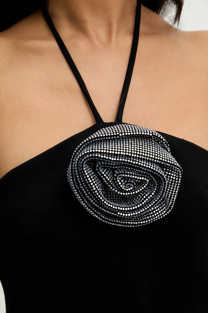 Φόρεμα Answear.LAB χρώμα: μαύρο φωτογραφία