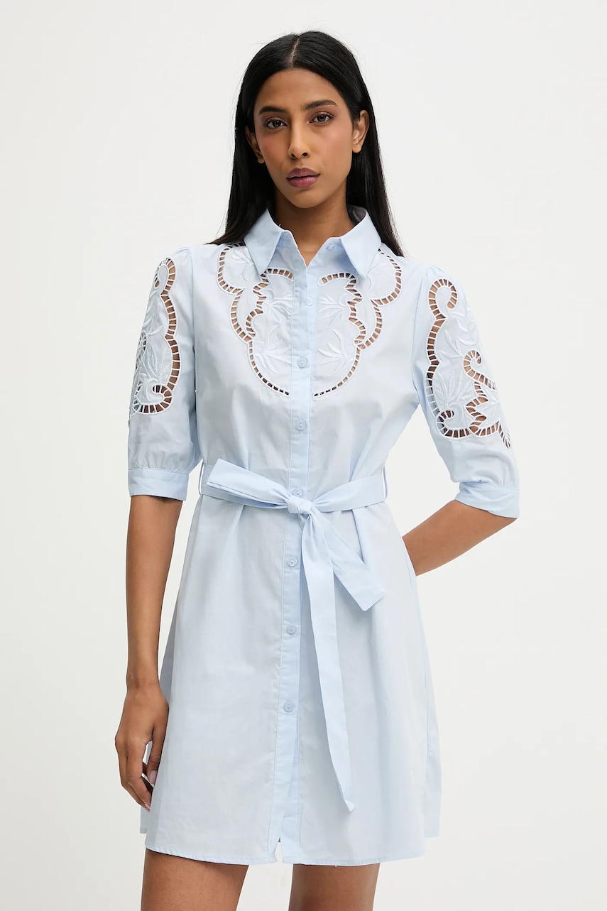 Answear Lab rochie din bumbac mini, evazată