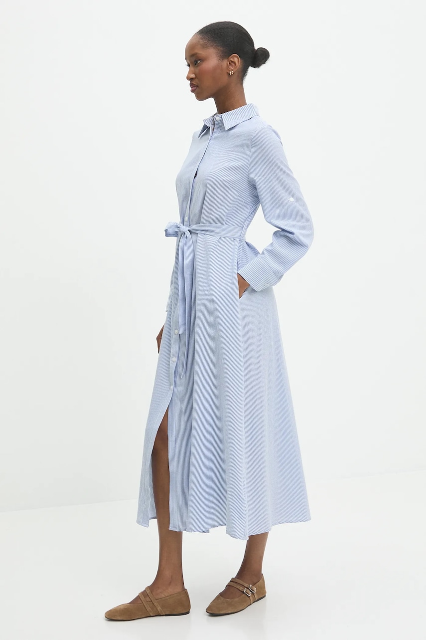 Λινό φόρεμα Answear.LAB