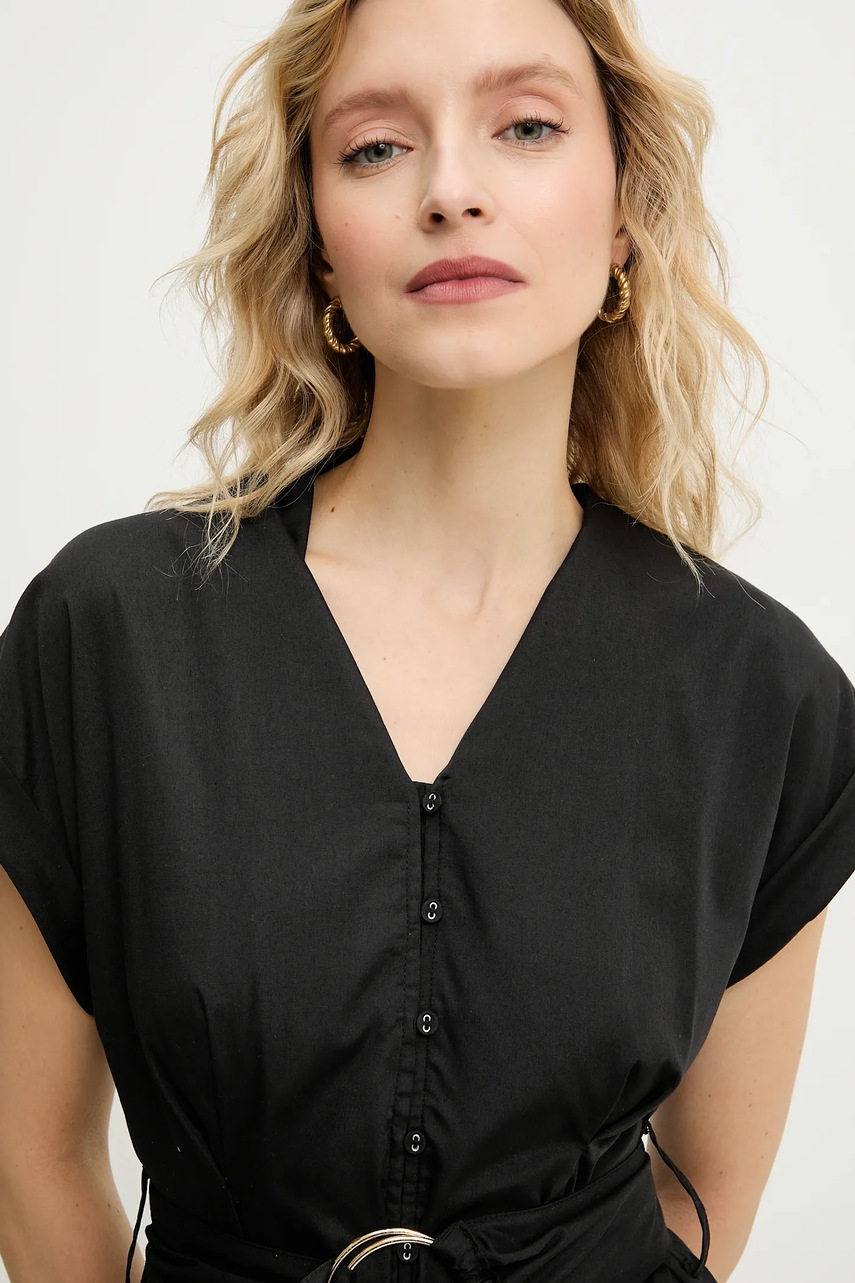 Φόρεμα Answear.LAB χρώμα: μαύρο φωτογραφία