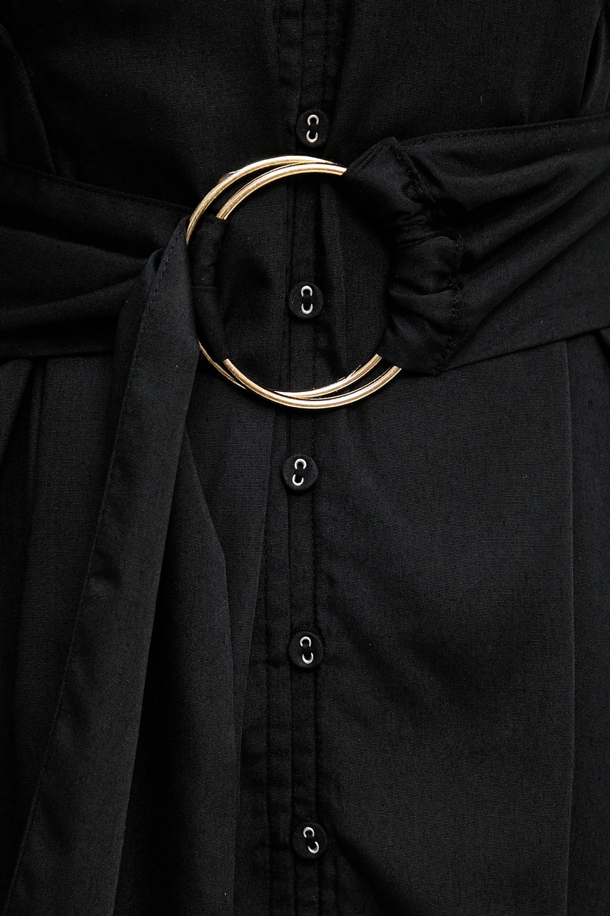 Φόρεμα Answear.LAB χρώμα: μαύρο φωτογραφία