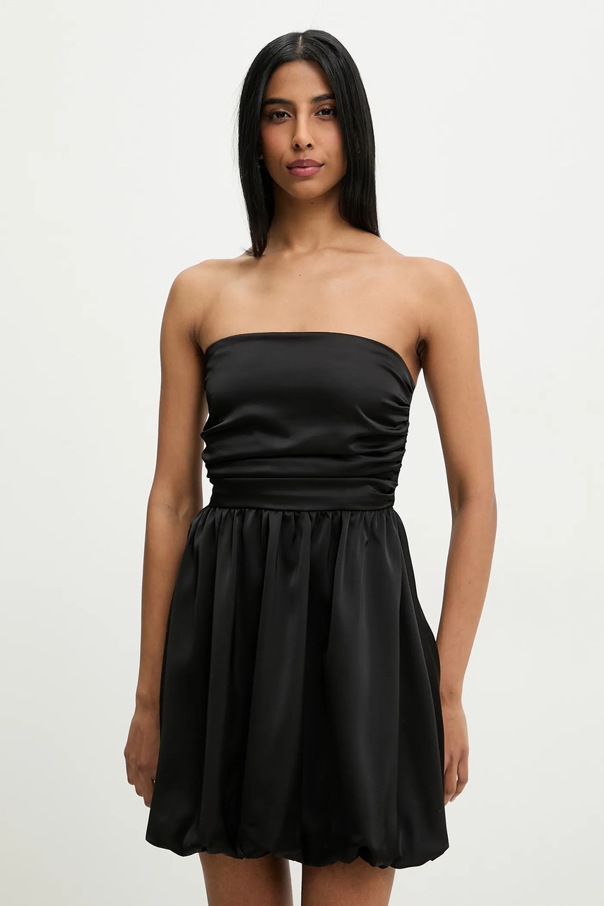 Answear Lab rochie culoarea negru, mini, evazati
