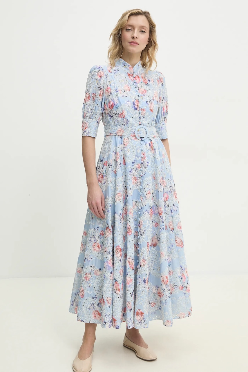 Answear Lab rochie maxi, evazati Answear Lab rochie maxi, evazati