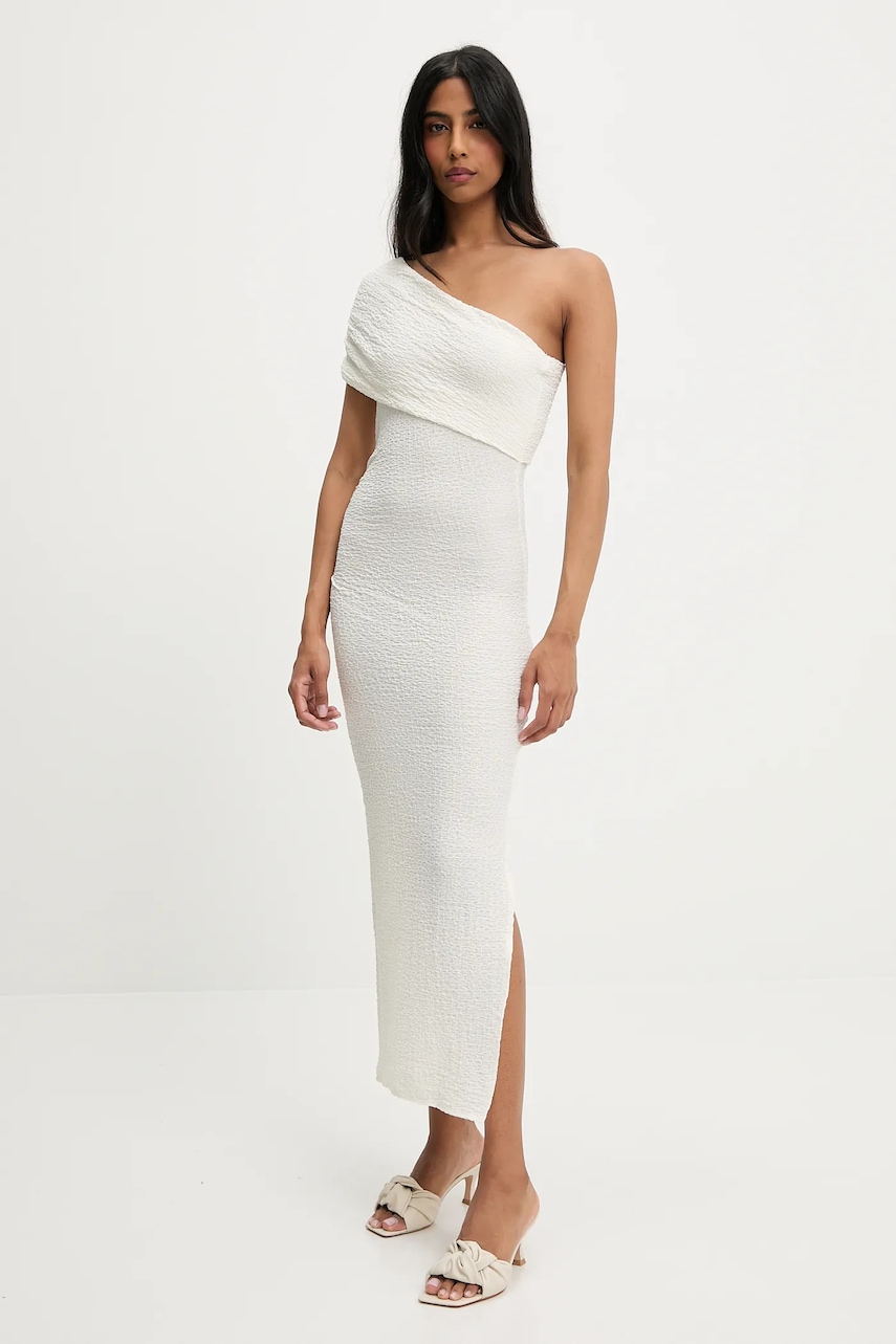 Answear Lab rochie culoarea bej, maxi, mulată