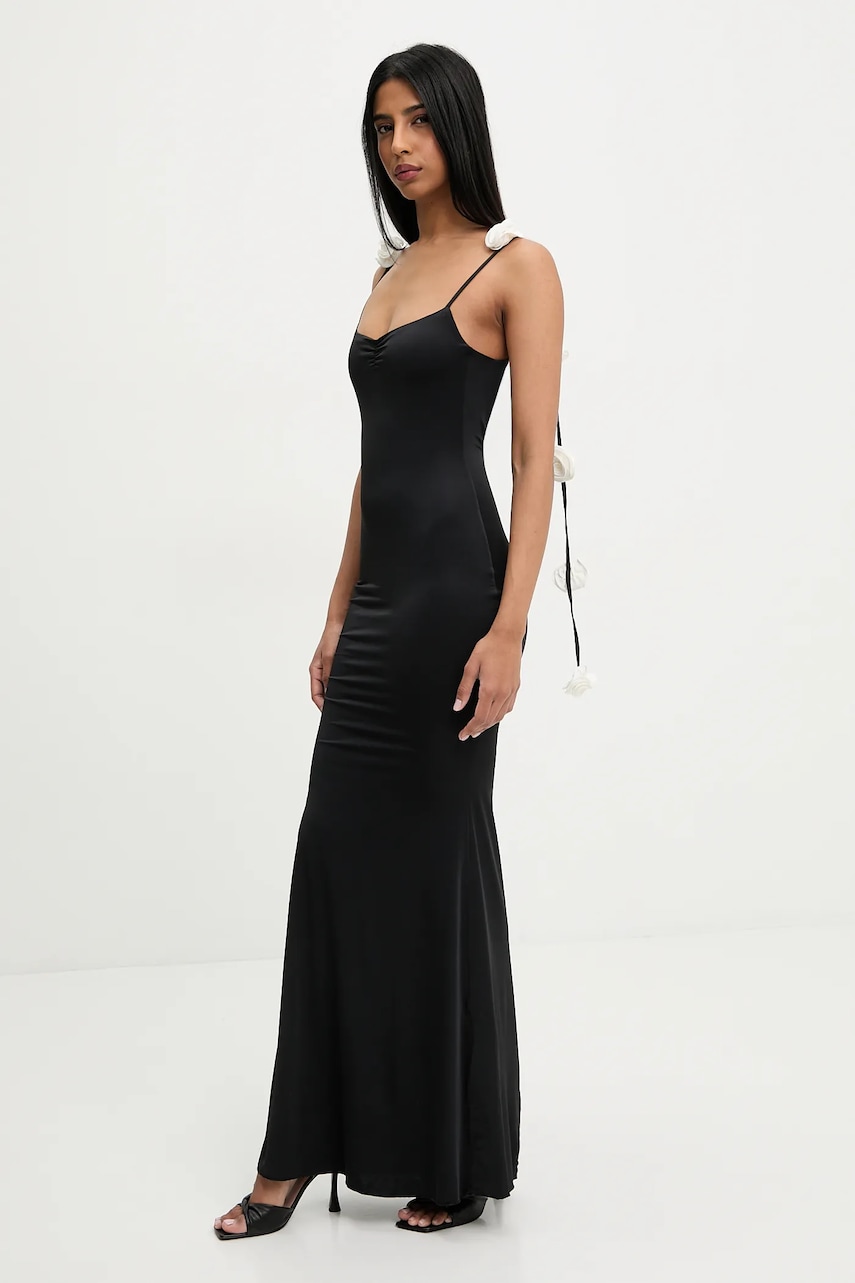 Answear Lab rochie culoarea negru, maxi, drept