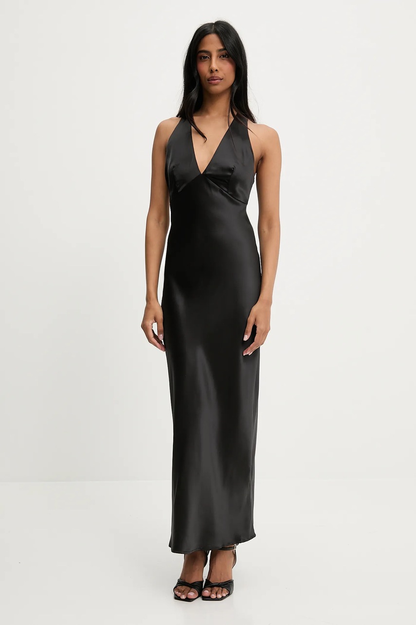 Платье Answear.LAB цвет чёрный maxi облегающее