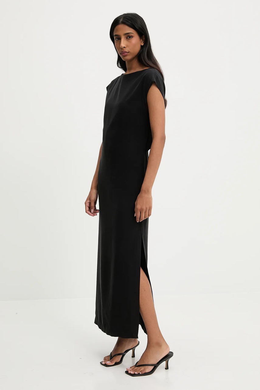 Платье Answear.LAB цвет чёрный maxi облегающее