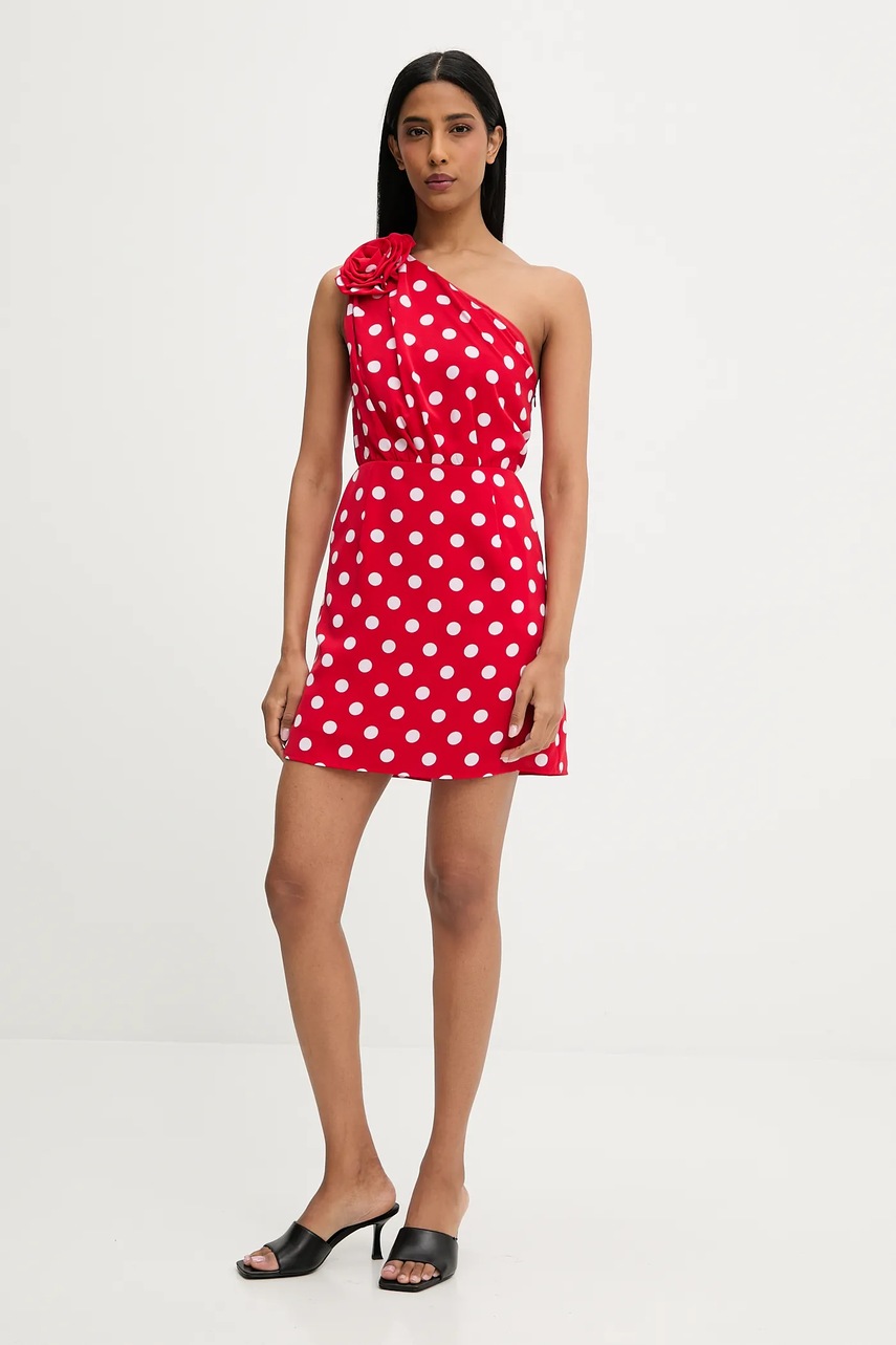 Платье Answear.LAB цвет красный mini расклешённая