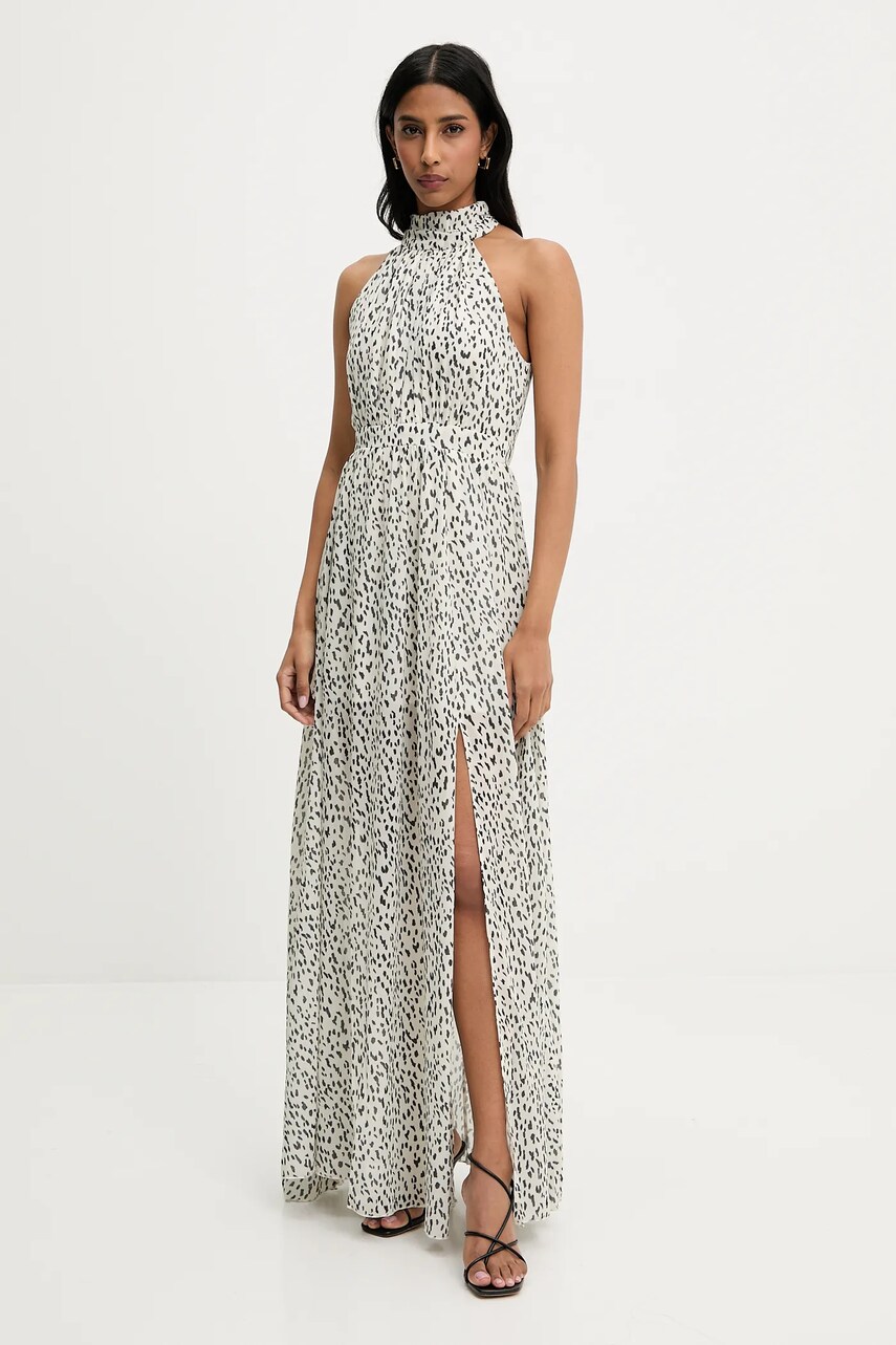 Answear Lab rochie culoarea alb, maxi, evazata