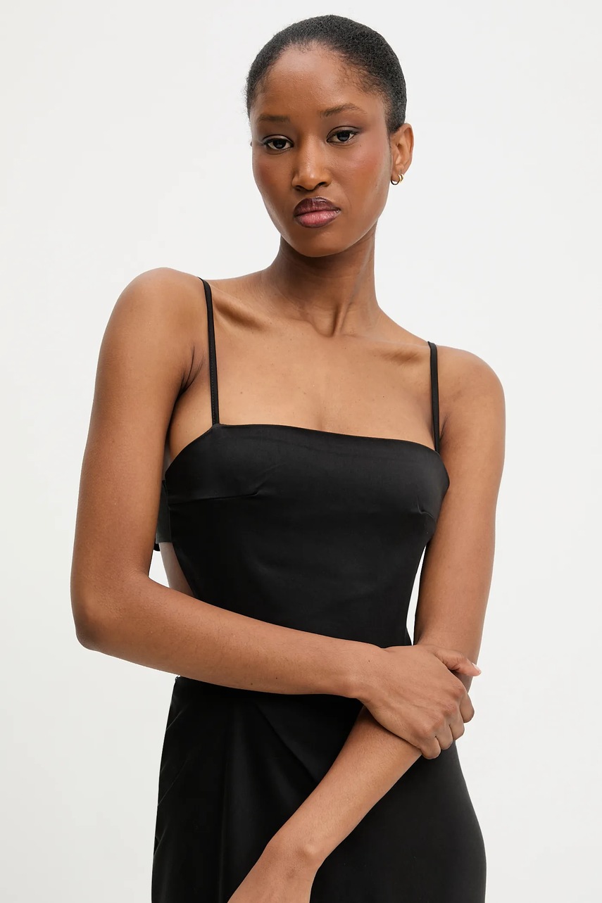 Φόρεμα Answear.LAB χρώμα: μαύρο φωτογραφία