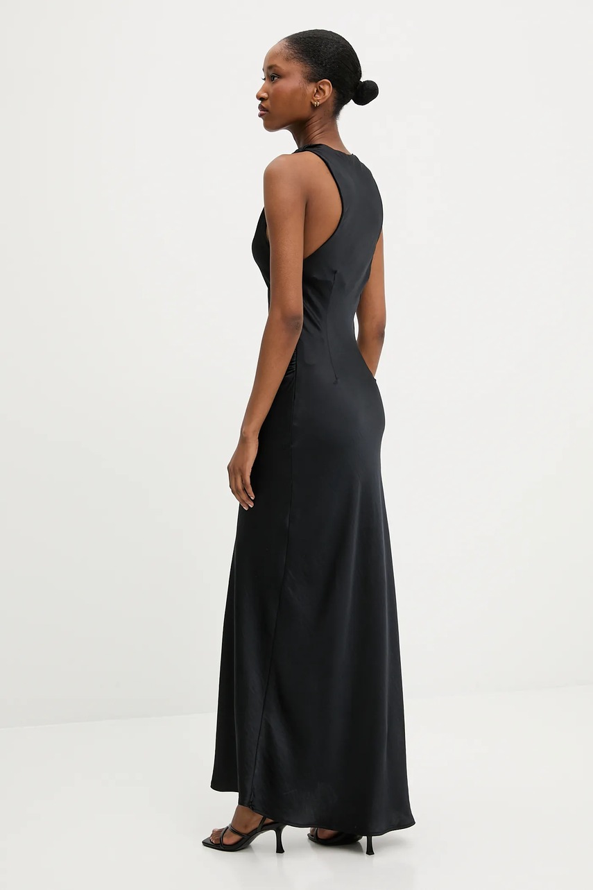 Сукня Answear.LAB колір чорний maxi розкльошена