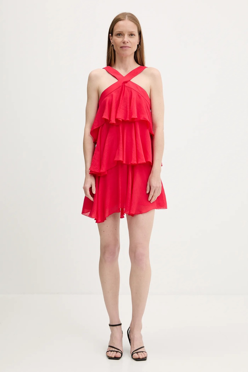 Платье Answear.LAB цвет красный mini прямая