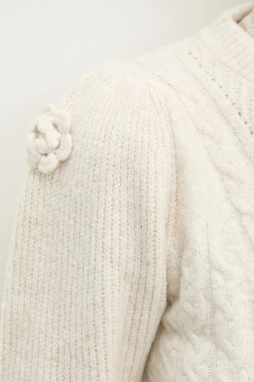 Πουλόβερ Answear.LAB χρώμα: μπεζ φωτογραφία