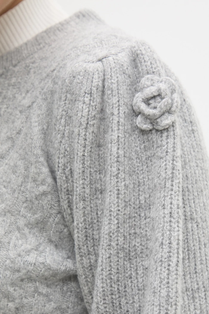 Πουλόβερ Answear.LAB χρώμα: γκρι φωτογραφία