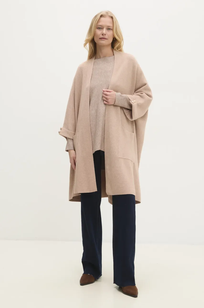 Джемпер Answear.LAB женский цвет бежевый Джемпер Answear.LAB женский цвет бежевый