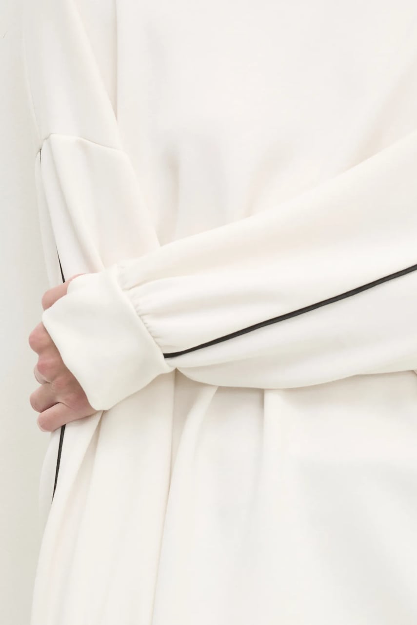 Μπλούζα Answear.LAB χρώμα: μπεζ φωτογραφία