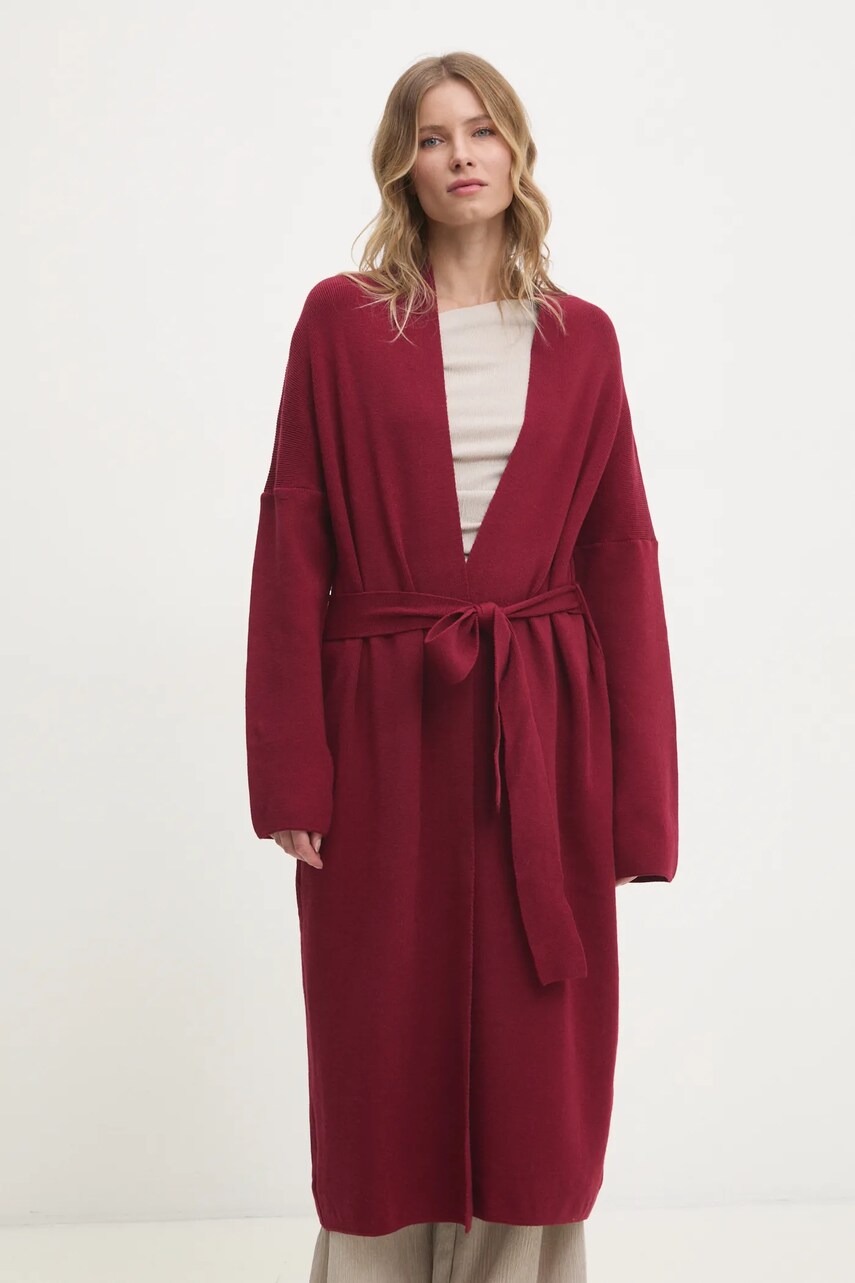 Answear Lab cardigan femei, culoarea rosu