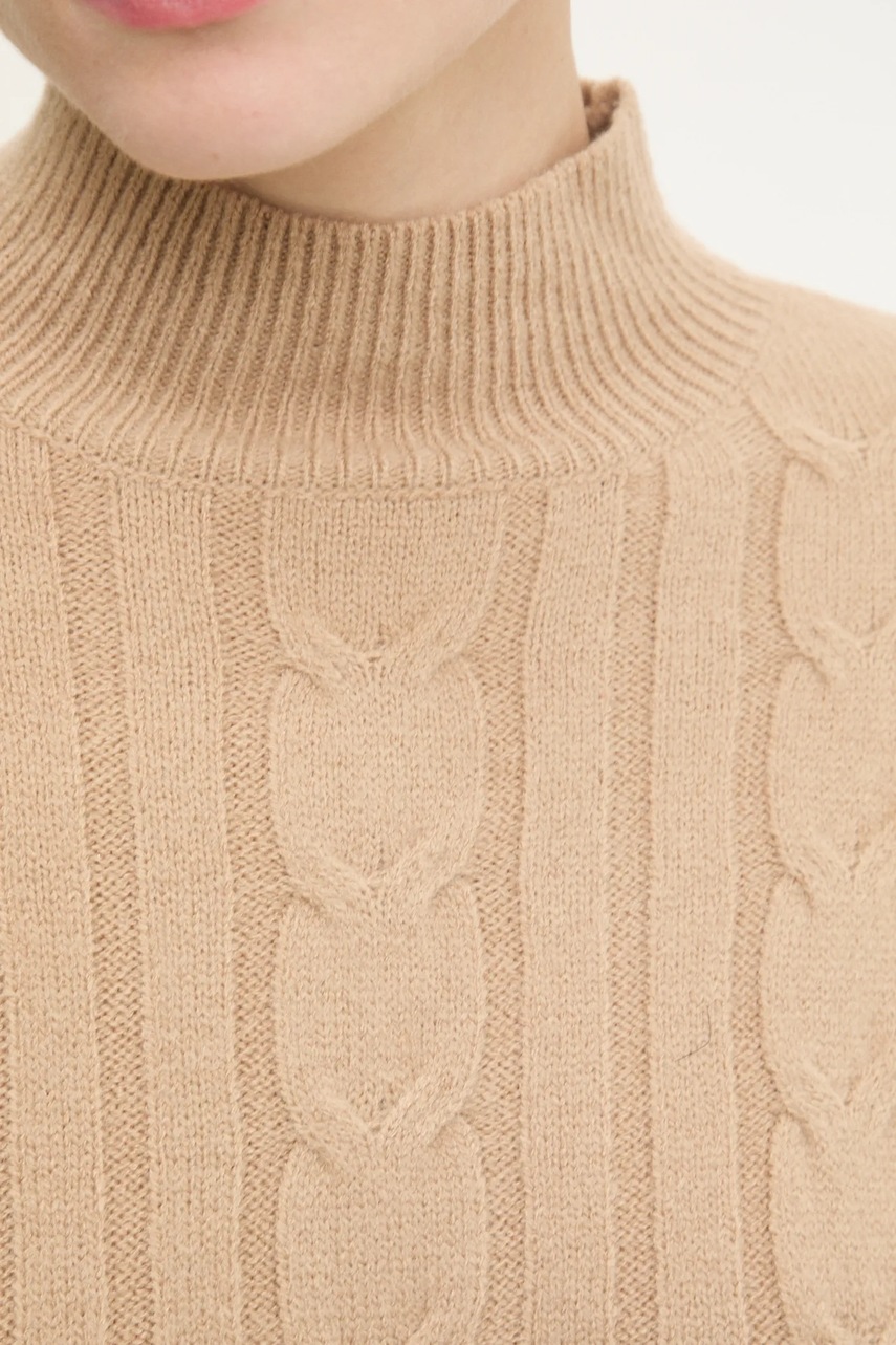 Πουλόβερ Answear.LAB χρώμα: καφέ φωτογραφία