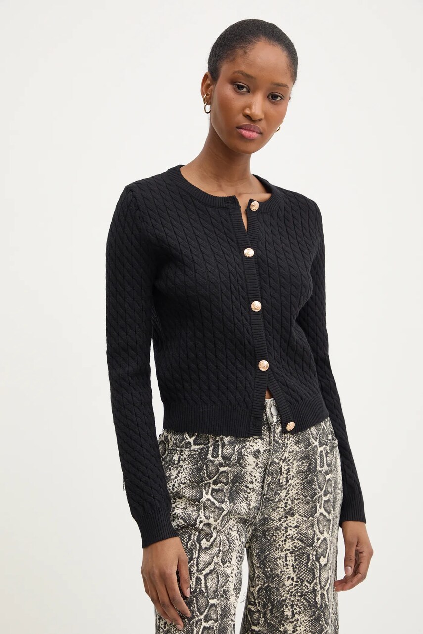 Answear Lab cardigan femei, culoarea negru, light