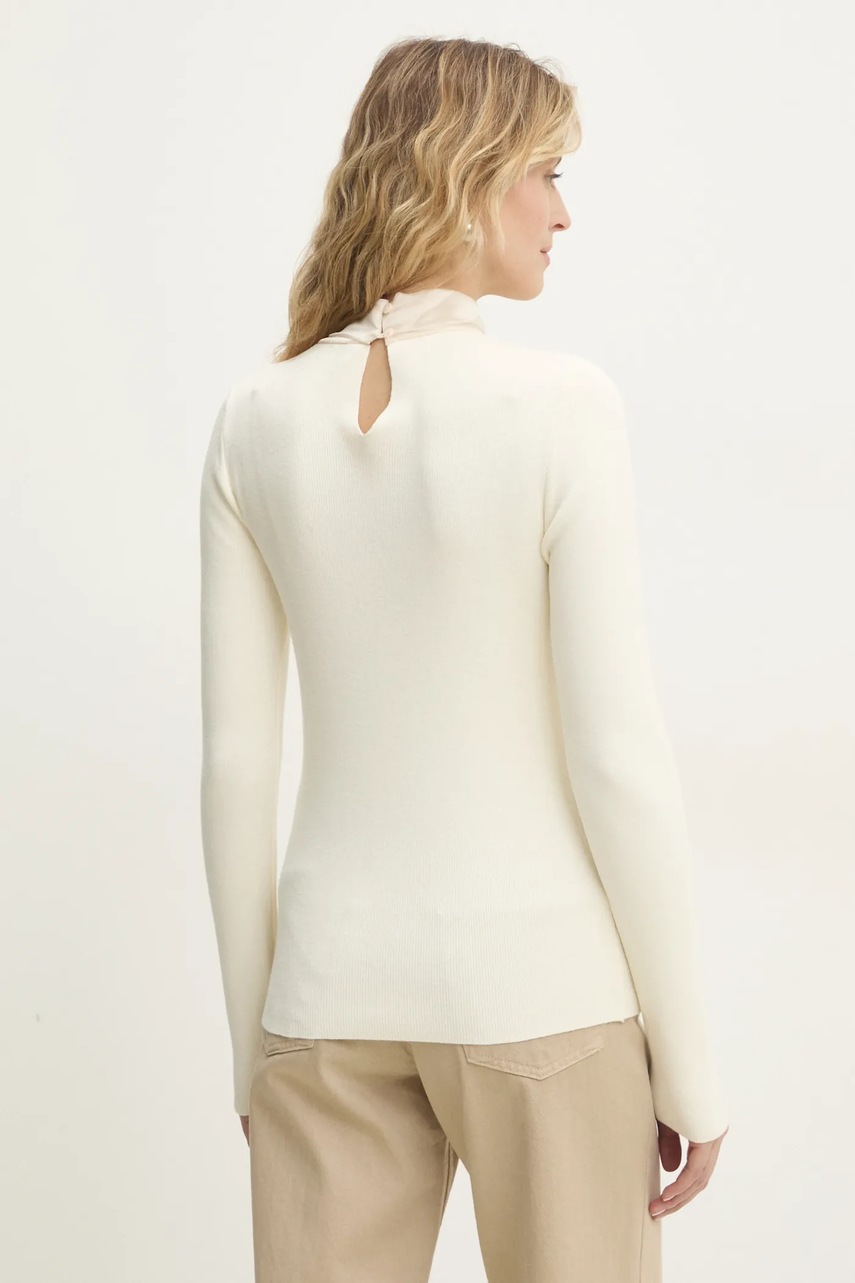 Πουλόβερ Answear.LAB χρώμα: μπεζ φωτογραφία