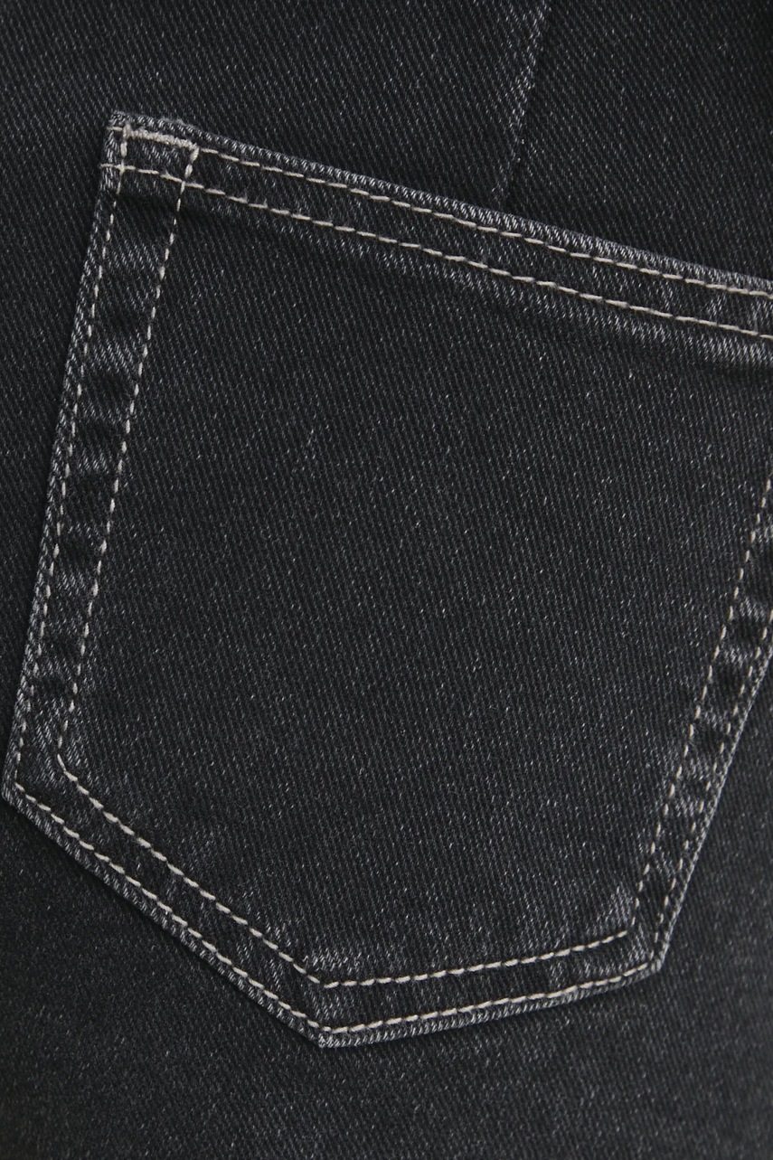 Τζιν σορτς Answear.LAB χρώμα: μαύρο φωτογραφία