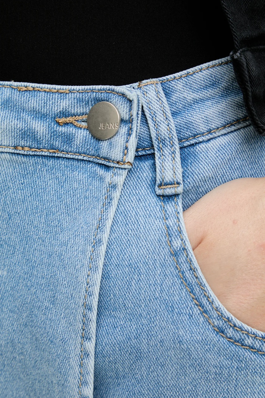 Τζιν φούστα Answear.LAB χρώμα: μπλε φωτογραφία