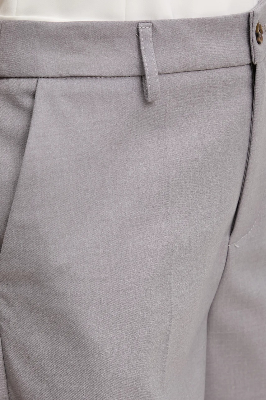 Σορτς Answear.LAB χρώμα: γκρι φωτογραφία