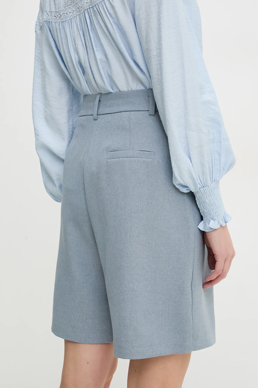 Σορτς Answear.LAB χρώμα: μπλε φωτογραφία