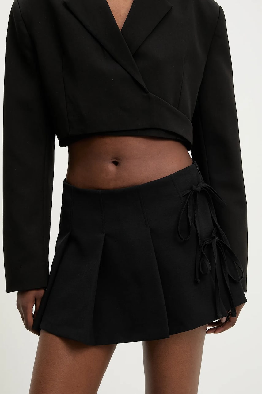 Answear Lab fustă culoarea negru, mini, creion