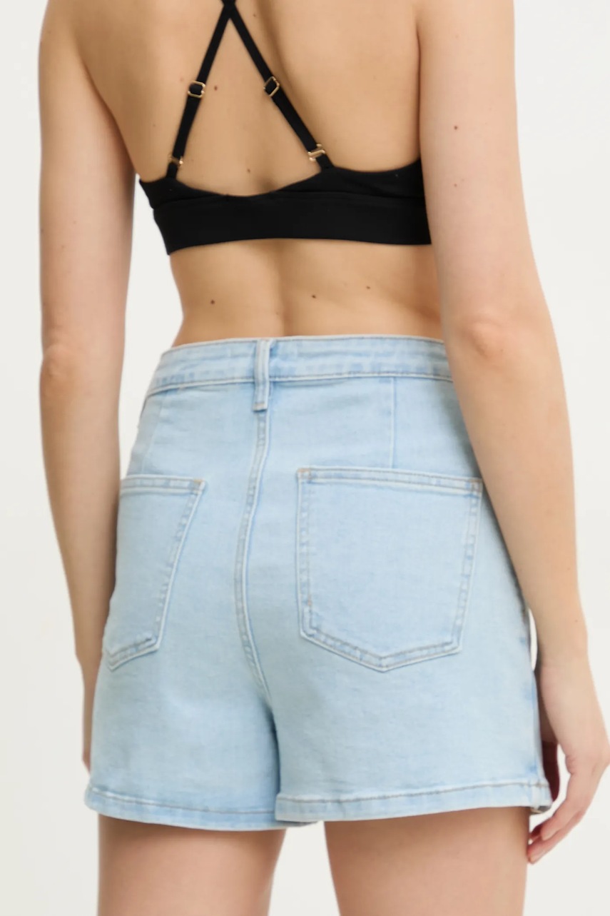 Τζιν σορτς Answear.LAB χρώμα: μπλε φωτογραφία