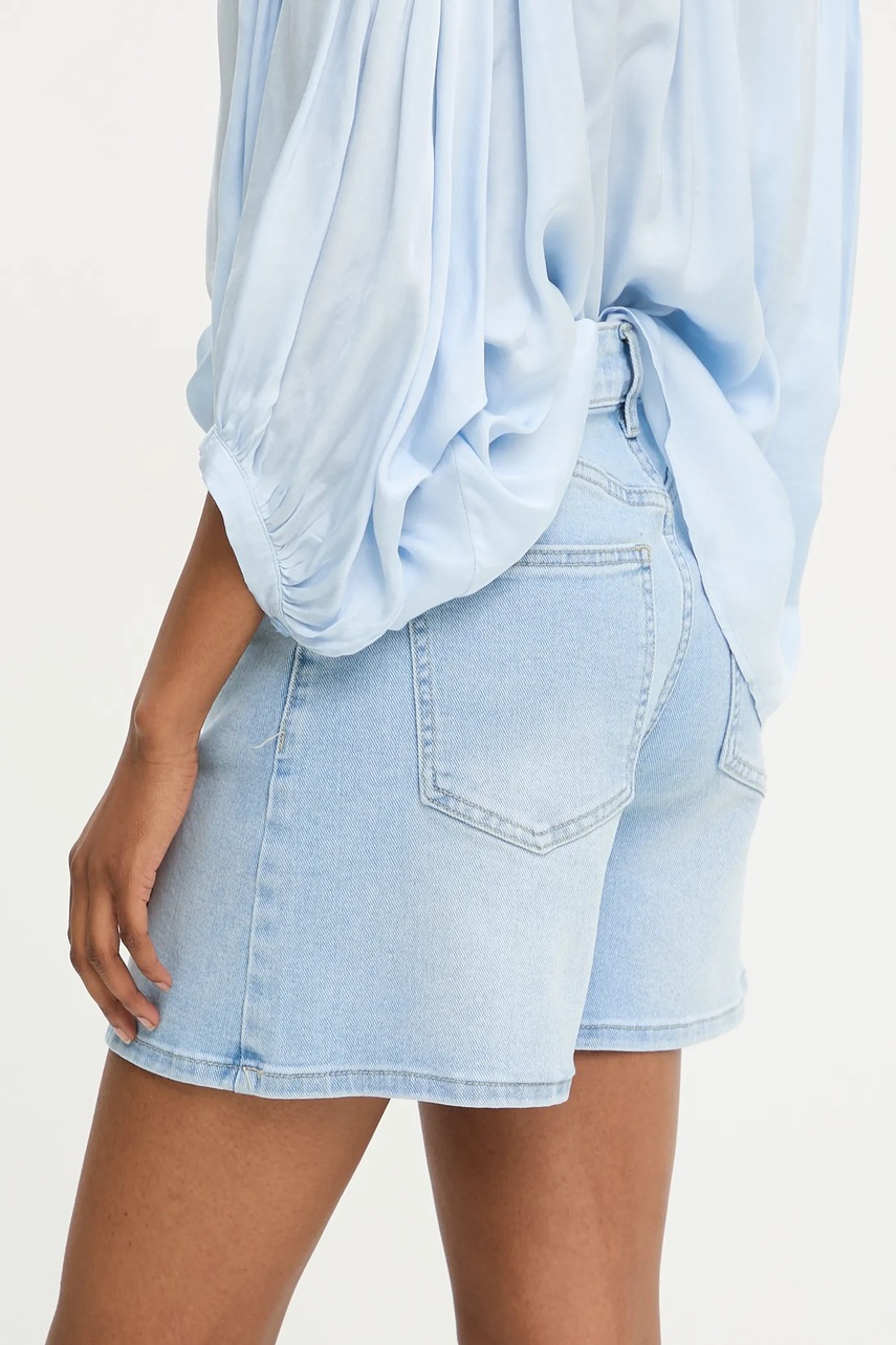 Τζιν σορτς Answear.LAB χρώμα: μπλε φωτογραφία