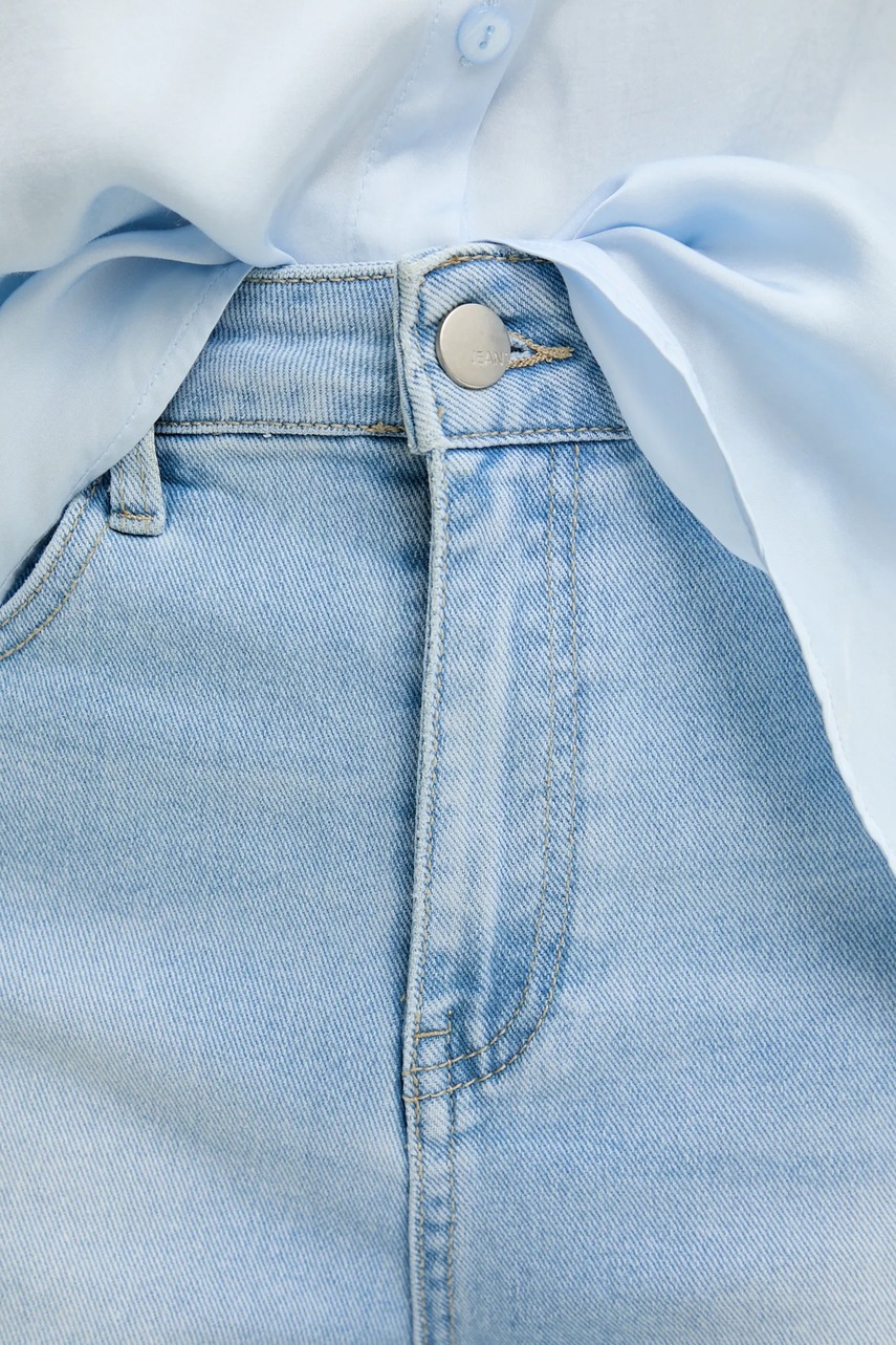 Τζιν σορτς Answear.LAB χρώμα: μπλε φωτογραφία