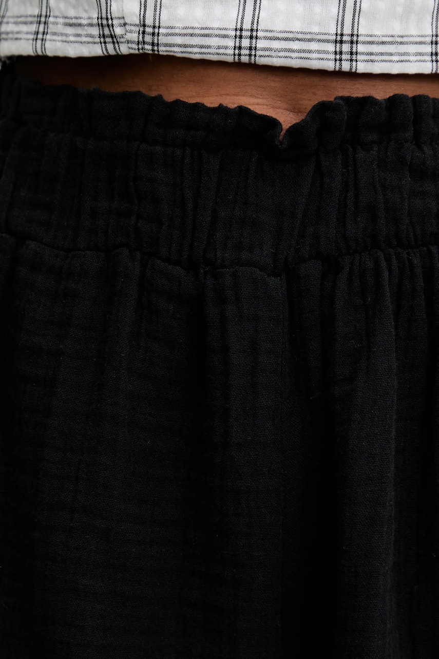 Σορτς Answear.LAB χρώμα: μαύρο φωτογραφία