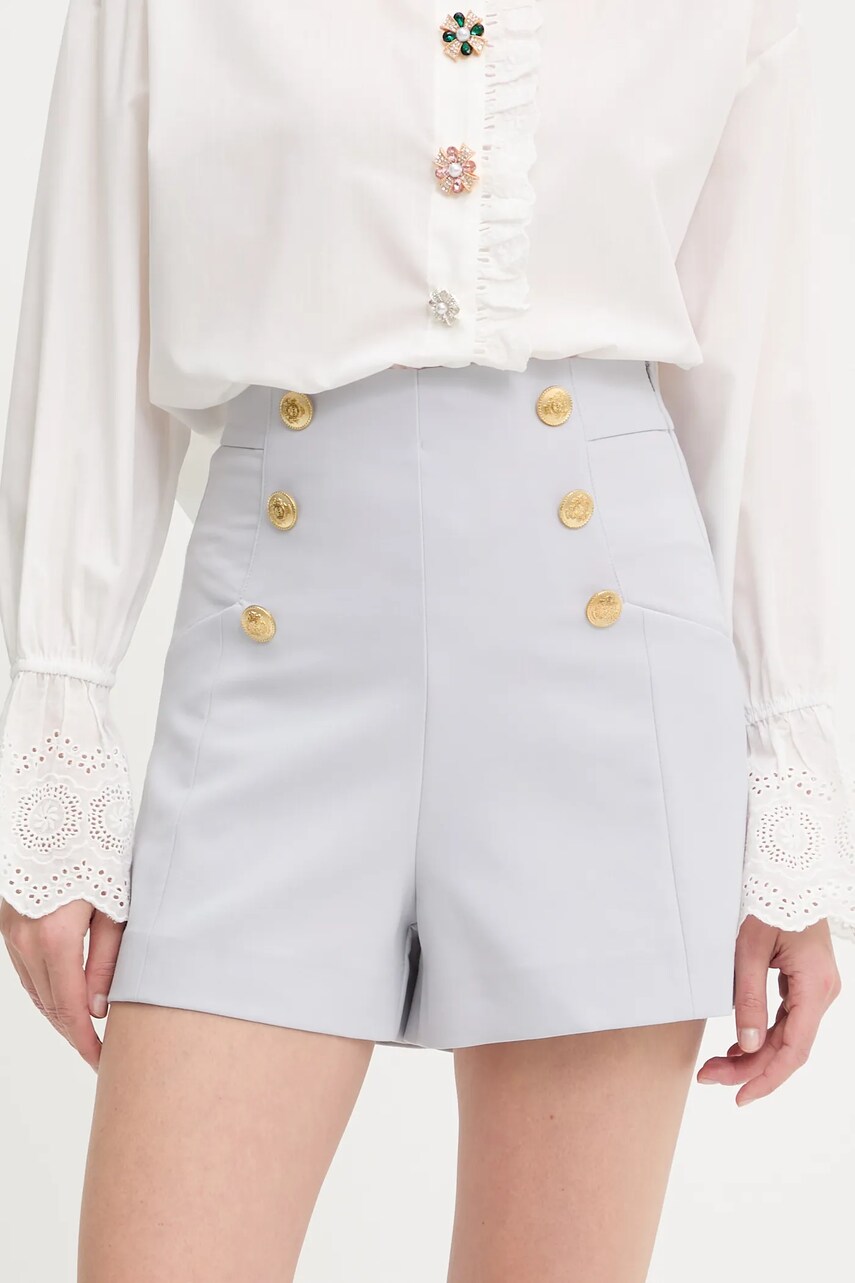 Answear Lab pantaloni scurti neted, high waist