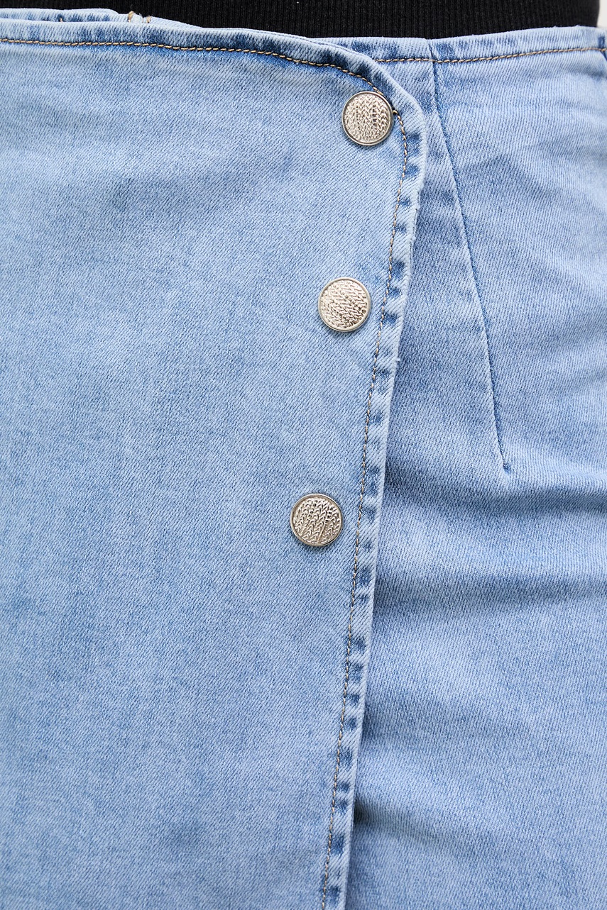 Džínová kalhotová sukně Answear.LAB (obrázek 5)