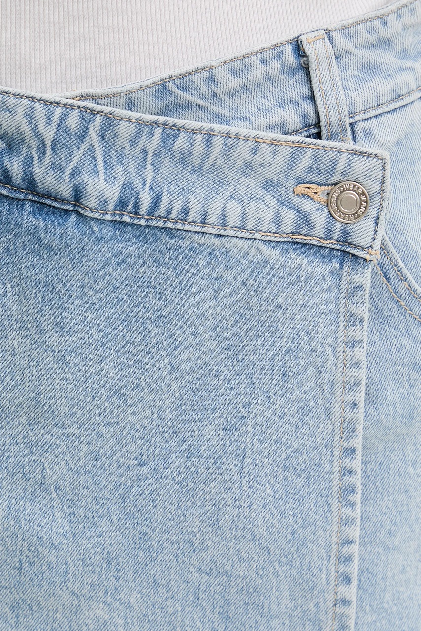 Τζιν σορτς Answear.LAB χρώμα: μπλε φωτογραφία