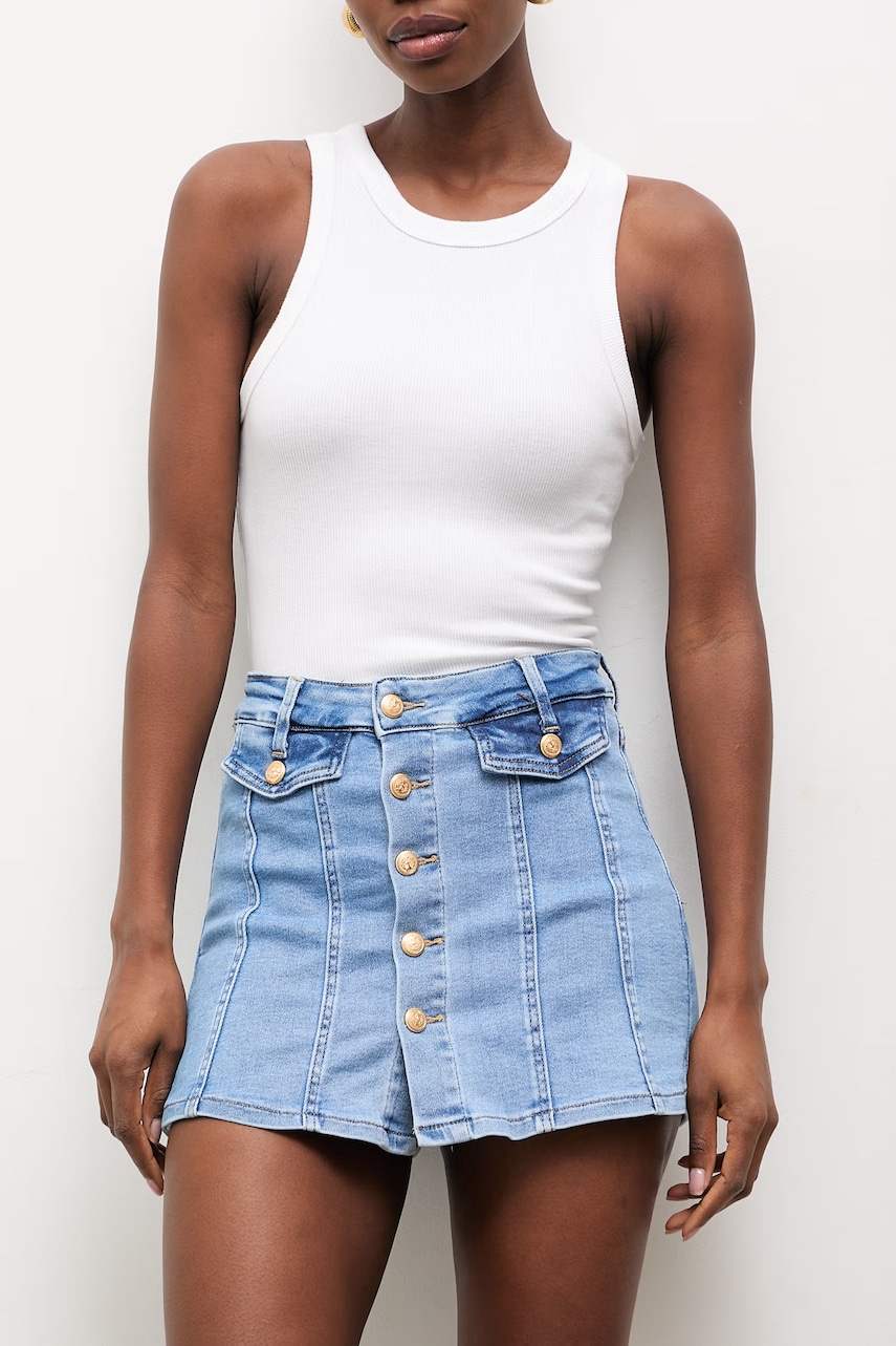 Answear Lab fustă și pantaloni denim