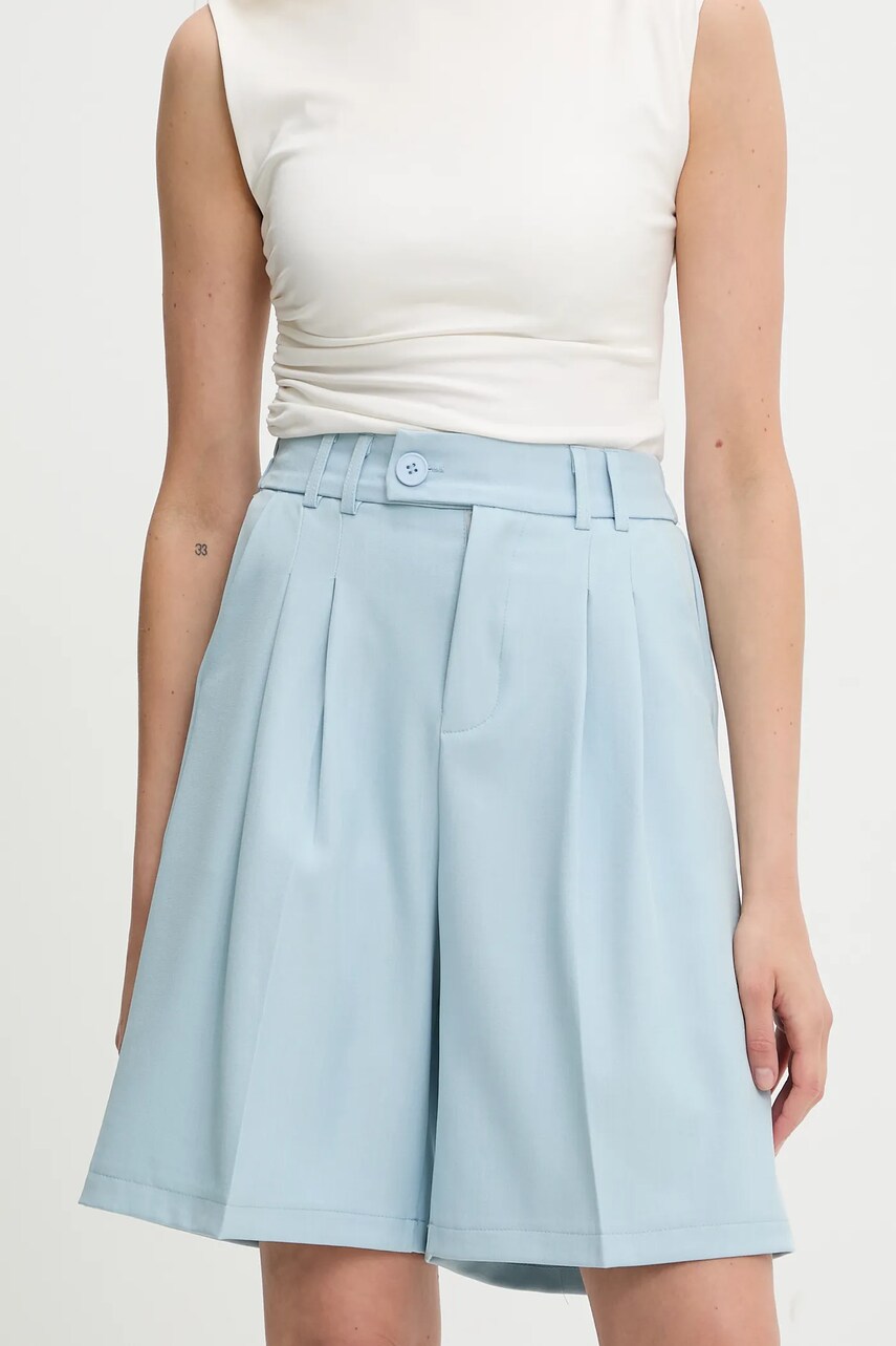 Answear Lab pantaloni scurti neted, high waist