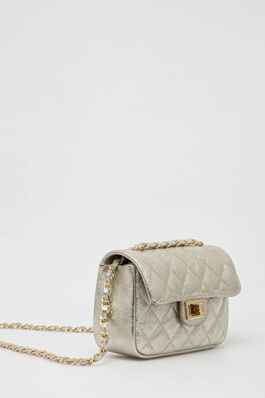 Кожаная сумочка Answear.LAB цвет бежевый