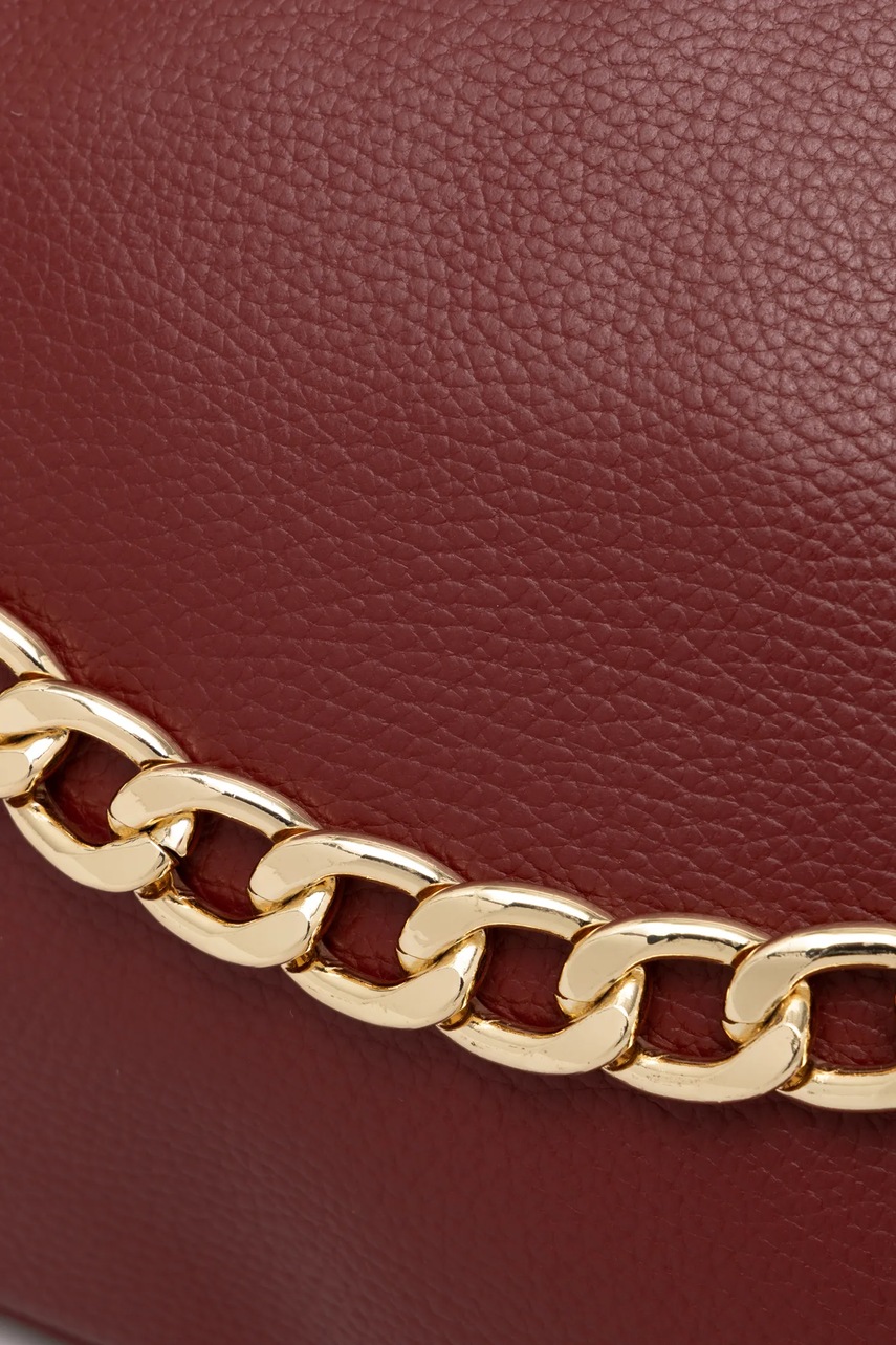 Δερμάτινη τσάντα Answear.LAB χρώμα: κόκκινο φωτογραφία