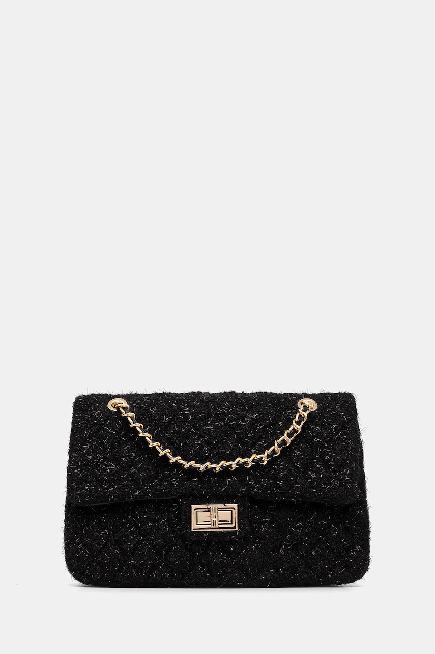Answear Lab poseta culoarea negru